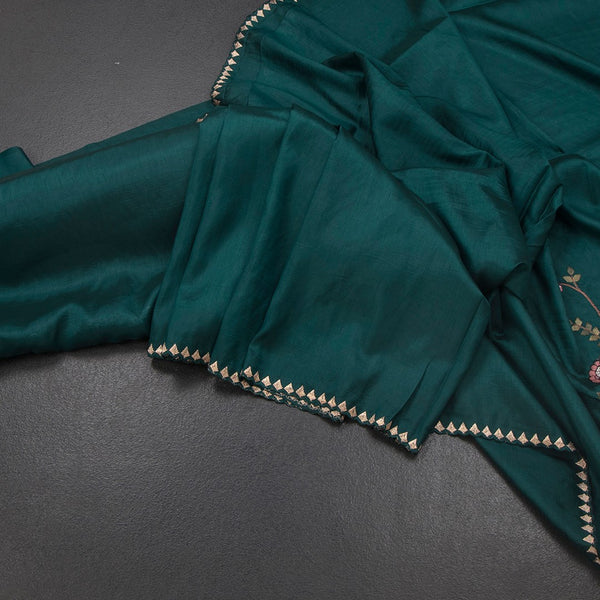 KSRTSR42212-Raw-Silk-Peacock-Green-Thread-Work-Saree-With-Birds-Design-main