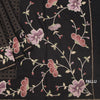 KSRTSR42218-3-Raw-Silk-Black-Zari-Checked-Saree-And-Floral-Thread-Border-pallu