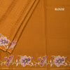 KSRTSR42221-4-Raw-Silk-Mustard-Yellow-Zari-Checked-Saree-And-Floral-Thread-Border-02-blouse