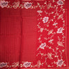 KSRTSR42222-2-Raw-Silk-Red-Zari-Checked-Saree-And-Floral-Thread-Border-02-full-veiw