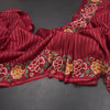 KSRTSR42223-Raw-Silk-Maroon-Zari-Stripes-Saree-And-Floral-Thread-Border-main
