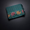 KSRTSR42225-1-Raw-Silk-Teal-Green-Zari-Stripes-Saree-And-Floral-Thread-Border-fold