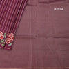 KSRTSR42227-4-Raw-Silk-Wine-Colour-Zari-Stripes-Saree-And-Floral-Thread-Border-blouse