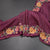 KSRTSR42227-Raw-Silk-Wine-Colour-Zari-Stripes-Saree-And-Floral-Thread-Border-main