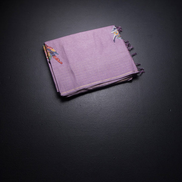 KSRTSR42294-1-Raw-Silk-Lavender-Thread-Work-Saree-With-Birds-Design-03-fold