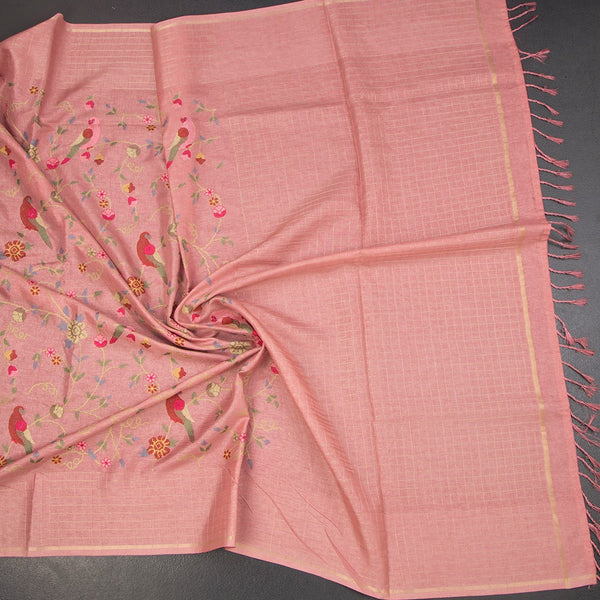 KSRTSR42306-4-Raw-Silk-Light-Pink-Thread-Work-Saree-With-Birds-Design-crush