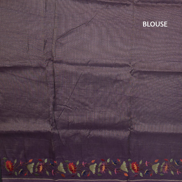 KSRTSR42321-3-Raw-Silk-Dark-Purple-Zari-Stripes-Saree-And-Thread-Border-02-blouse