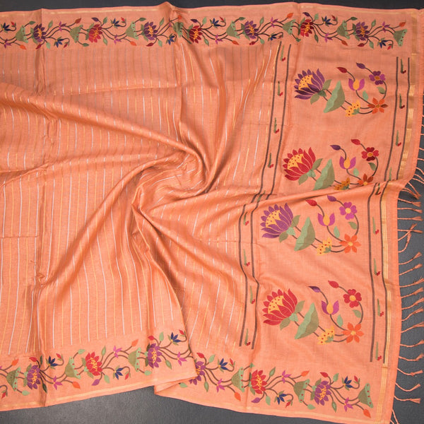 KSRTSR42326-4-Raw-Silk-Peach-Zari-Stripes-Saree-And-Thread-Border-03-crush