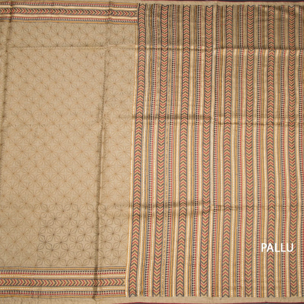 KSRTSR42365-2-Raw-Silk-Light-Brown-Thread-Work-Saree-pallu