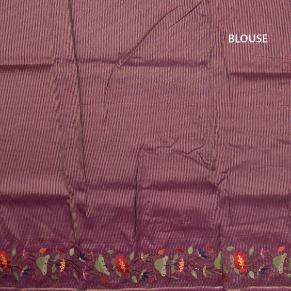 KSRTSR42380-3-Raw-Silk-Purple-Zari-Stripes-Saree-And-Thread-Border-blouse