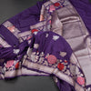 KSRTSR42505-Banaras-Dark-Purple-Floral-Zari-Worked-Saree-main