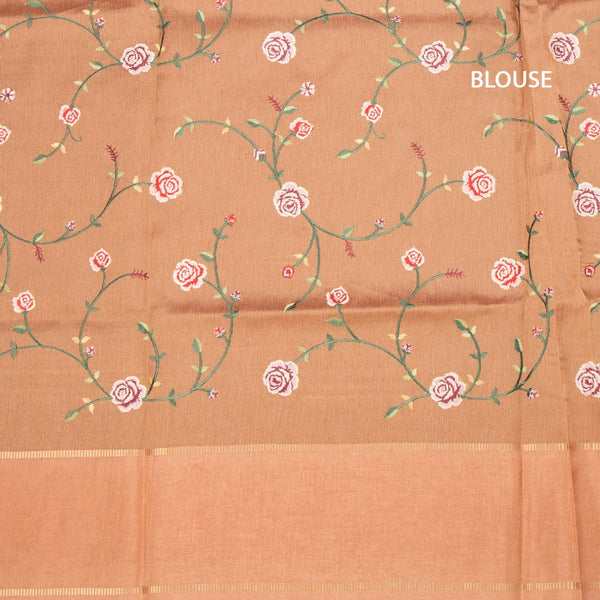 KSRTSR42516-3-Tissue-Gold-Zari-Stripes-Saree-And-Floral-Border-03-blouse