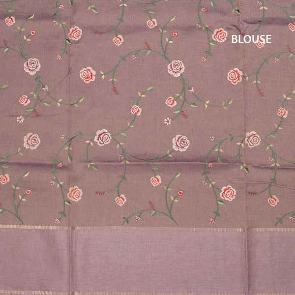 KSRTSR42517-3-Tissue-Shot-Colour-Zari-Stripes-Saree-And-Floral-Border-blouse