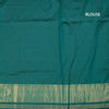 KSRTSR42522-3-Banaras-Dark-Green-Ikkat-Pattern-Saree-blouse