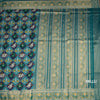 KSRTSR42529-2-Banaras-Peacock-Green-Ikkat-Pattern-Saree-pallu