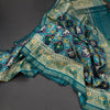 KSRTSR42529-Banaras-Peacock-Green-Ikkat-Pattern-Saree-main