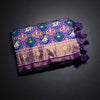 KSRTSR42530-1-Banaras-Multi-Colour-Ikkat-Pattern-Saree-fold