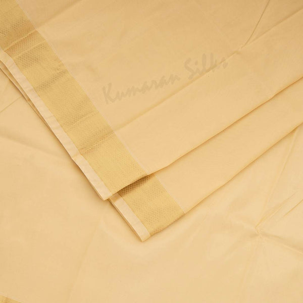 Sandal Semi Silk 8 Mozham Dhoti With Matching Shirt Material 06 - Kumaran Silks