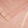 Copper Semi Silk 8 Mozham Dhoti With Matching Shirt Material