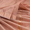 Copper Semi Silk 8 Mozham Dhoti With Matching Shirt Material