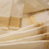 Cream Semi Silk Dhoti 01