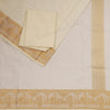 Cream Semi Silk Dhoti 02