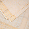 8 X 4 Cream Semi Silk Dhoti