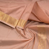 Copper Semi Silk 8 Mozham Dhoti With Matching Shirt Material 02 - Kumaran Silks