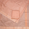 Copper Semi Silk 8 Mozham Dhoti With Matching Shirt Material 03