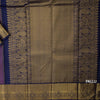 Rose Pink Silk Saree With Peacock Motif And Zari Border - Kumaran Silks