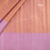 Shot Colour Zari Worked Silk Saree With Lavender Border - Kumaran Silks