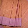 Shot Colour Zari Worked Silk Saree With Lavender Border - Kumaran Silks