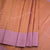 Shot Colour Zari Worked Silk Saree With Lavender Border - Kumaran Silks
