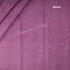 Purple Self Design Silk Saree And Gold Zari Work All Over The Body - Kumaran Silks