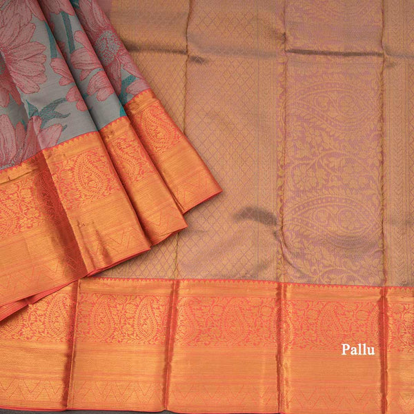 Sunflower Garden Silk Saree