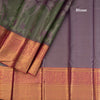 Stylish Half And Half Silk Saree With Flower Shower Border