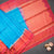 Blue Soft Silk Saree With Coin Zari Buttis And Copper Zari Worked Pink Zig Zag Pallu
