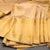 Gold Beige Silk Saree With Silver Malli Moggu And Paisley Patterns In Silver Zari