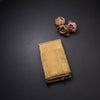 Gold Beige Silk Saree With Silver Malli Moggu And Paisley Patterns In Silver Zari