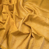 Mustard Soft Silk Saree With Tiny Buttis On Body And Stylish Border