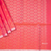 Shot Colour Pink Soft Silk Saree With Tiny Buttis On Body And Stylish Border