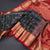 Shot Colour Soft Silk Saree Checks With Elephant And Chakra Design And Zari Border