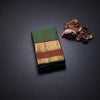 Green Micro Checked Silk Saree With Peacock And Chakra Buttas