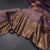 Lilac Purple Silk Saree With Zari Buttas And Gold Zari Border
