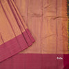 Shot Colour Tissue Silk Saree With Multi Design On The Body And Pink Zari Border