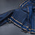 Semi Silk Dark Blue Checked Silk Saree And Rettapet Border