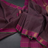Multi Colour Stripes Silk Saree And Mango Zari Border