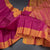Dark Pink Silk Saree With Zari Buttas And Zari Border