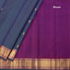 Shot Colour Vaira Oosi Silk Saree With Peacock And Chakra Buttas And Gold Zari Border