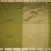KSSMLSR42094-2-Semi-Silk-Olive-Green-Plain-Saree-And-Zari-Border-02-full-veiw